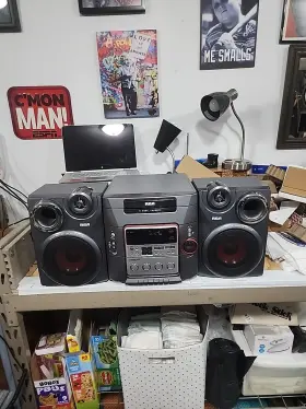 Rs2640b Rca Nice... Stereo 5 Cd Changer And Cassette Player Tested A