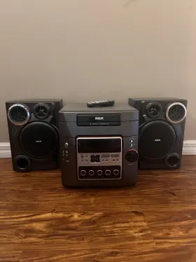 Rs2652c Rca 2652 Home Stereo System With 5 Disc Perfect Condition Comes Remote