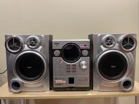 Rs2664 Rca Stereo 300w Am/fm 5 Disc Cd Changer