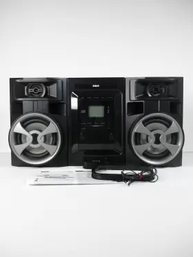 Rs2696i Rca Vintage Cd Audio System With Universal Dock For Ipod Black