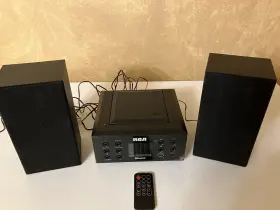 Rs2928b Rca Cd Music System Bluetooth Shelf With Remote Tested Used