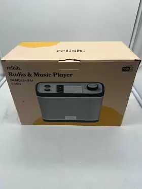 Ac-02 Relish Simple Portable Radio And Music Player New Open Box