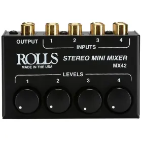 Mx42 Rolls Stereo Mini Mixer