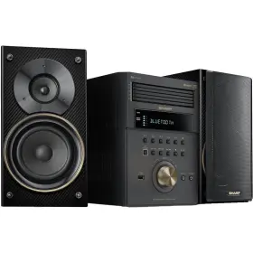 Sharp 074000701618 5-disc Micro System Black