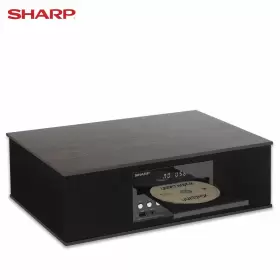 Cd-bh10 Sharp 074000702196 Vintage Style Retro Look Micro Component Wireless Bluetooth Aud #2