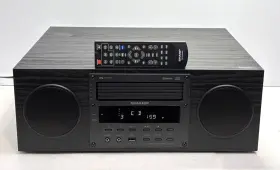 Cd-bh350 Sharp Micro Audio Component Stereo System With 5 Cd Changer Lightly Used Nice
