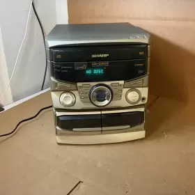 Cd-c606 Sharp Mini Component System Stereo - No Speakers