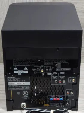 Cd-dvd500 Sharp Dvd Mini Component System 3 Disc/cassette/radio With Remote Tested #2