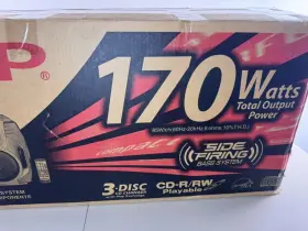 Cd-e600 Sharp Component System Stereo Works Remote And Original Box #3