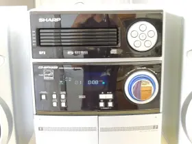 Cd-mpx850 Sharp Cd-mx850 Component System Dual Cassett Player Recorder 5 Cd Changer 230w #3