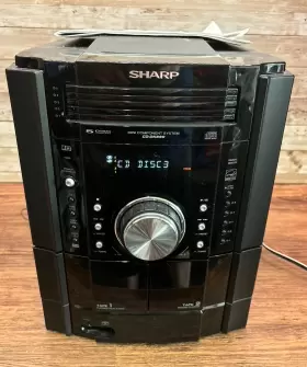 Cd-dk890n Sharp Cddk890n Stereo 5-disc Cd Tape Aux Am/fm With Remote Fully Tested Working