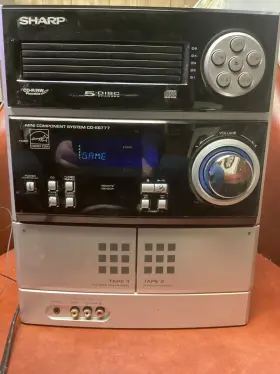 Cd-es777 Sharp Cdes777 Mini Component System #3