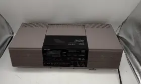 Cr-cd10 Sharp Vintage Boombox Compact Disc Alarm Clock Am/fm Radio Tested
