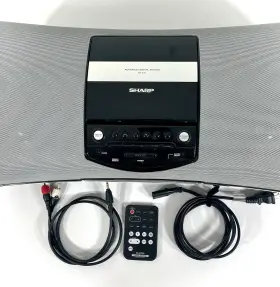 Dk-a10h Sharp I-elegance Dk-a10 Music System Ipod Cd Player Radio Hifi Stereo Bass Boost