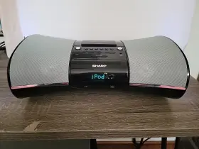 Dk-a1bk Sharp Music System - Ipod Aux Radio