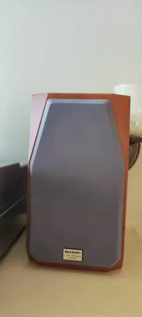 Md-mx30 Sharp Mini Disc And Compact Bookshelf System #2
