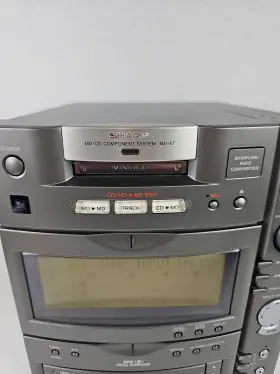 Md-x7 Sharp Cd/md - Md X7 Cd Minidisk Bookshelf Component System Sample Recording #3