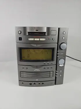 Md-x7 Sharp Cd/md - Md X7 Cd Minidisk Bookshelf Component System Sample Recording