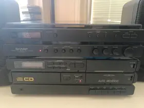 Sg-n50cd Sharp Stereo System Tested Works See Description #2