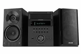 Xl-bh250 Sharp 5-disc Micro Shelf Speaker Bluetooth Usb Port Mp3 Playback