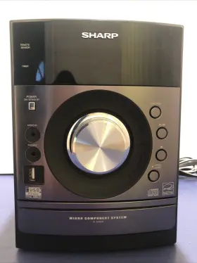 Xl-dh259n Sharp As Is Compact Home Theater Cd Receiver For Parts/repair