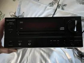 Xl-hf202p Sharp Bk Cd Player Bluetooth Usb Ipod/iphone Dock Remote Am/fm Black