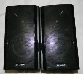 Xl-hf202ph Sharp Xl Hf202 Micro Audio System Speakers Only Tested Cp