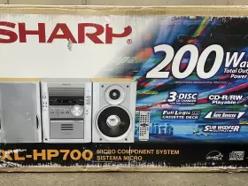 Xl-hp700 Sharp Micro Component System New In Box