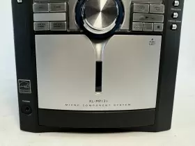 Xl-mp131 Sharp Xlmp131 Cd Mp3 Radio 5 Disc Changer Audio System - Unit Only Tested Vgc #2