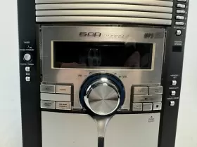 Xl-mp131 Sharp Xlmp131 Cd Mp3 Radio 5 Disc Changer Audio System - Unit Only Tested Vgc #3