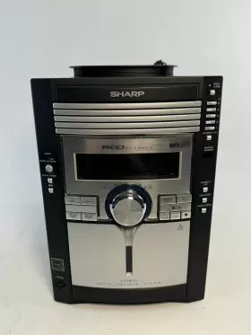 Xl-mp131 Sharp Xlmp131 Cd Mp3 Radio 5 Disc Changer Audio System - Unit Only Tested Vgc