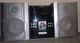 Xl-uh242 Sharp Xluh242 Mini Stereo System 5 Cd Player / Mp3 Video Aux Usb Model