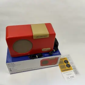 Smplmp3 Smpl Red Music Player For Seniors Dementia Easy Use Mp3 Usb Radio Speaker