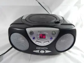 Cd-472 Sony Jensen Am/fm/cd Radio Player Recorder Portable Boombox With Ac Cord Tested