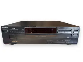 Cdp-c245 Sony Compact Disc Player Cd 5 Disk Carousel - No Remote Tested Works