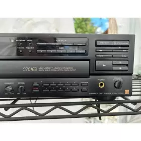 Cdp-c701es Sony - Compact Disc Player 5 Cd Changer #2