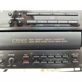Cdp-c701es Sony - Compact Disc Player 5 Cd Changer #3