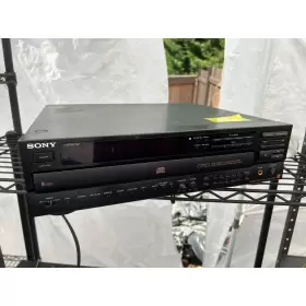 Cdp-c701es Sony - Compact Disc Player 5 Cd Changer