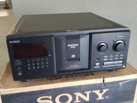 Cdp-cx555es Sony Es 300 Disc Changer Elevated Standard Compact Mega Cd #2