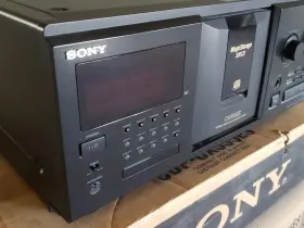Cdp-cx555es Sony Es 300 Disc Changer Elevated Standard Compact Mega Cd #3