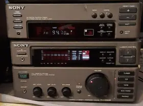 Ta-h300 Sony Cdp-s39 Mini System Integrated Amp Fe-e828 Tuner And Cd Player #2