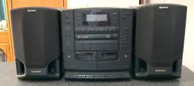Cfd-676 Sony Cd-radio Cassette-corder Model With Remote