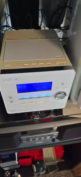 Cmt-ah10 Sony Hi-md Minidisc Compact Disc Tape Am Fm Mini-system All Working #2