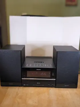 Cmt-bx50bti Sony Bluetooth Shelf Stereo With Ipod Dock No Remote Tested Works