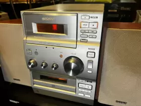 Cmt-cp100 Sony Micro Bookshelf Stereo System Cd/tuner/cassette Player No Remote #2