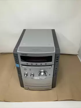 Cmt-cpx22 Sony 5 Disc Changer Radio And Cassette No Remote Tested #2