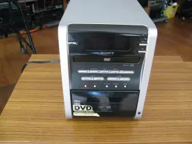 Cmt-dv20 Sony Dvd/cassette Deck Receiver New Belts Working Condition No Remote