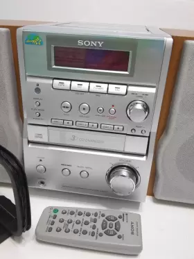 Cmt-ep707 Sony Micro Hi-fi Component System Remote 3 Disc Cd Radio Stereo #2