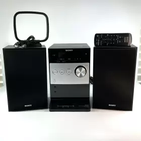 Cmt-fx300i Sony Micro Hi Fi Component Stereo Tuner Aux Ipod Cd With Remote Tested