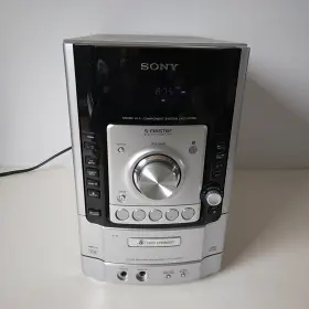 Cmt-hpr90 Sony Micro Component Stereo-5 Cd-radio-main Unit Only-tested Works